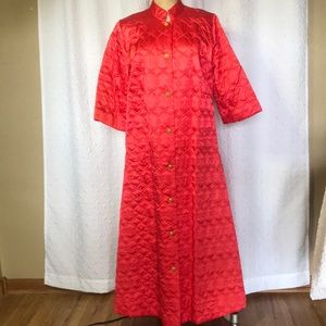 Vintage Quilted Robe